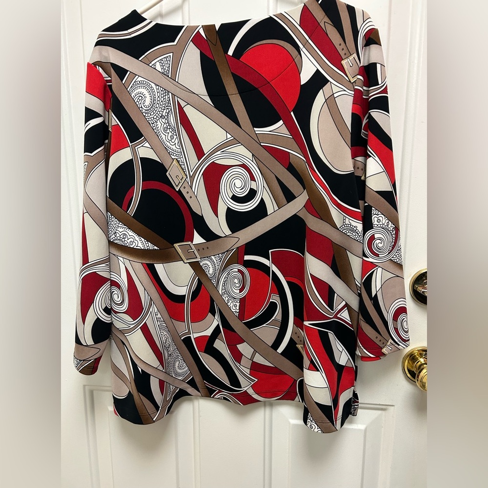 Chico's Geometric Pattern Top - image 4